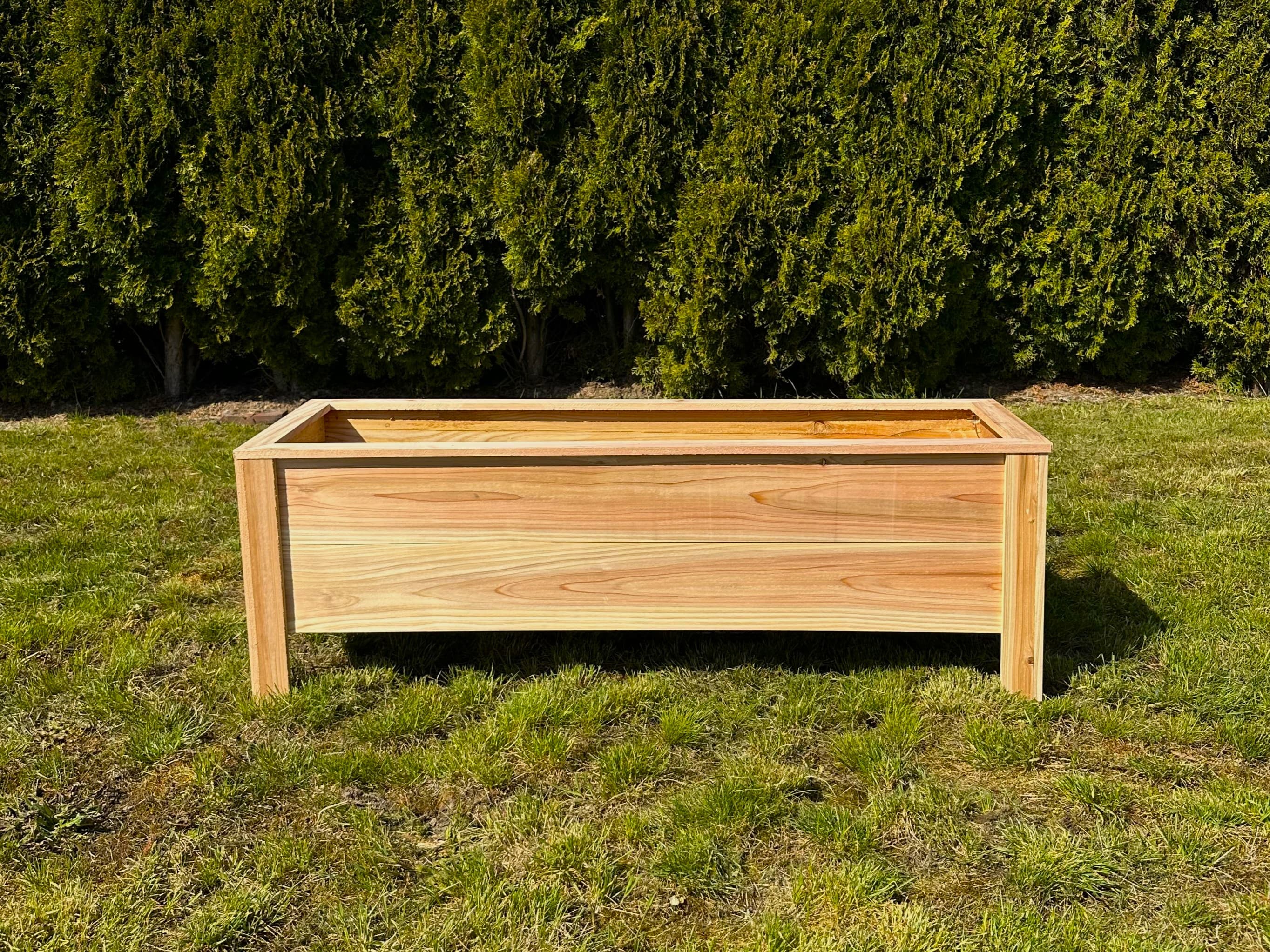 4' × 16" — 12" deep